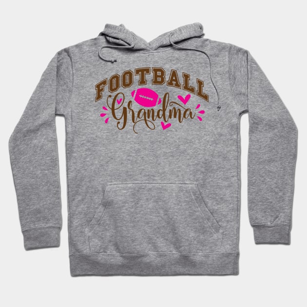 Football Grandma Hoodie by busines_night